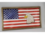 3D Flag with Eagle