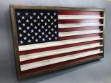 Challenge Coin Display Flag