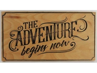Adventure Begins Now (Hickory)