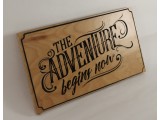 Adventure Begins Now (Hickory)